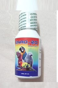 1 LỌ ENRO 20 CHO CHIM VẸT THÚ CƯNG YẾN PHỤNG