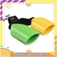 【W】Double Cowbell Bell Music Drum Cowbell High Low Sound Knocker Drum Percussion Instrument Part Acc