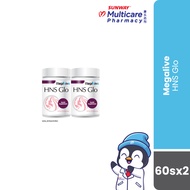 MEGALIVE HNS GLO 390MG 60'SX2