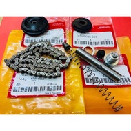 Complete Set Of Cam Chains 90 88 Honda Wave 110i 125 WIN100 With Rolling Rubber Press Chain Tensione
