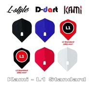 L STYLE DART FLIGHTS - (L1 STANDARD) L-Flight PRO KAMI L1 STANDARD DARTS FLIGHT (SAYAP ARROW)