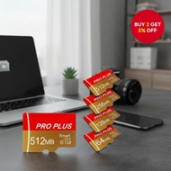 512MB/256MB/128MB/64MB Micro SD Card for Use with Camera, Laptop, PC, Car Audio, and Security Camera