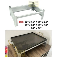 Kuali Burger Stand | Hot Plate Stand | Kaki Kuali Burger | Roti Canai Hot Burger Plate Pan Stand | K