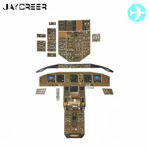 JayCreer Boeing 777 Cockpit Poster
