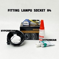 IBRIGHT - H4 Socket Lamp Fitting