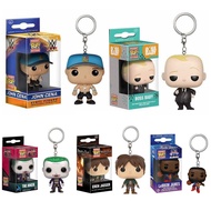 Original John Cena/Boss Baby/The Joker/Levi/Eren Jaeger/DarylCastiel POP Keychain Anime Figurine Dol