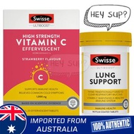 Swisse - 免疫力組合:高濃度維他命C 1000mg 泡騰片 60片 + 天然草本清肺片 90粒