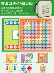 Math Table Card Game 9 times Multiplication Table 24 Points Special Practice Cards Educational Toys 