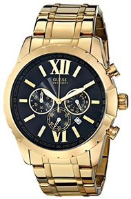 GUESS Men s Stainless Steel Casual Bracelet Watch, Color: Gold-Tone (Model: U0193G1)
