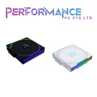 LIAN LI UNI FAN WIRELESS LCD TL120/TL140  NORMAL / REVERSE 1pc Black / White (3 YEAR WARRANTY BY COR