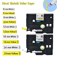 【5.8mm-23.6mm】Compatible for Brother Heat Shrink Tube Label Tape HSe-211 HSe-221 HSe-231 HSe251 HSe6