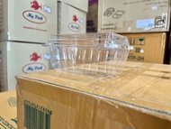 [ยกลัง400ใบ]กล่องใส่ผลไม้เจาะรู500กรัม-1/2กิโล รหัสM070-T101 ลังละ8แพ็ค