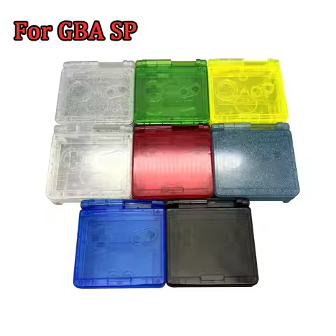 Original IPS Clear Housing High Quality Shell Replacement Kit for GameBoy Advance GBA SP IPS Game Co