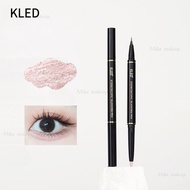 KLED Lying Silkworm Pen 双头卧蚕笔眼线笔防水 Three-Dimensional Natural Shadow Double Effect Dual-Use Lying Sil