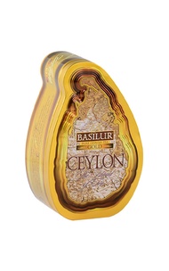 Trà đen Ceylon Basilur Island of Tea thượng hạng – 100g (Hộp thiếc)