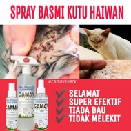 🔥SPRAY KUTU KUCING ANJING CAMAY REPELLNET UBAT ANJING KUCING CAT DOG PET KURAP KUDIS GATAL LUKA KULI