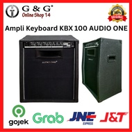 PROMO- AMPLI KEYBOARD KBX 100 AUDIO ONE - twostore9