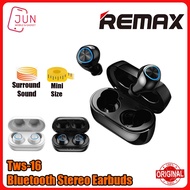 Remax TWS-16 Bluetooth 5.1 True Wireless Earbuds For Call & Music Stereo Bluetooth Earphone Earpiece