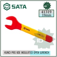 VDE Insulated Open End Wrench 19 mm 41319 Sata Tools
