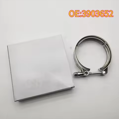 High quality New For 3903652 Turbo Turbocharger Exhaust Flange Adapter V band Clamp 79MM