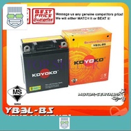 BATERI MOTOSIKAL KOYOKO GEL / YB3L-BS