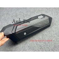 Ốp pô KIỂU 350i MẪU CACBON sử dụng cho Honda SH 125i/150i 2020- 2024 phụ kiện xe máy