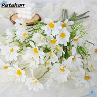 KATAKAN 5 Heads Chamomiles, Silk DIY Artificial Flower, Home 5 Heads Cosmos Room Wedding Table