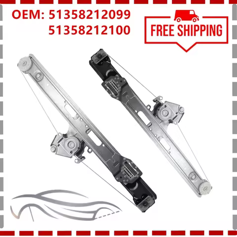 51358212099 51358212100 Car Rear Left Right Power Window Regulator For BMW E46 323i 325i 325xi 328i 