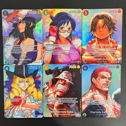One Piece English TCG ST15-005 Portgas.D.Ace SR SP Bartholomew Kuma Ms. All Sunday OP16 The Time of 