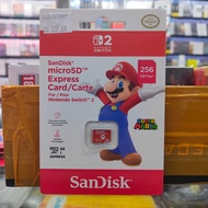 NS2 SANDISK X MICRO SD EXPRESS CARD 256GB NEW AND SEALED