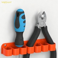 BDGF Space Saving Wall Mounted Wrench Organizer Plastic 7 Slots Durable for Garage Workshop Househol