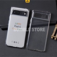 Bumble - Google Pixel 6 Google Pixel 6 Pro Google Pixel 6A Softcase Clear Case Bening 2.0mm Case Goo