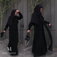 Gamis Abaya Hitam Turkey Dress Maxi Arab Saudi