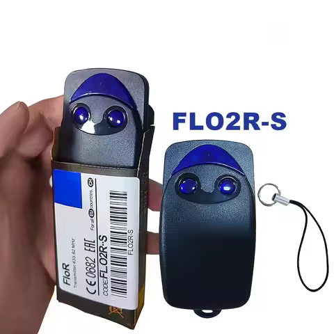 Nice Flor FLO2R-S FLO4R-S Flor-s Garage Gate Door Remote Control 433.92MHz Rolling Code Handheld Tra