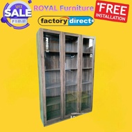 {siap pasang} show cabinet/display cabinet