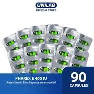 UNILAB - Pharex® E 400 IU 90 Tablets - Ang vitamin E na kayang araw-arawin