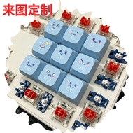 Superjunior Blue Dumpling Keycap Kim Heechul 9 Brothers Unique Creative Sublimation Mechanical Keybo