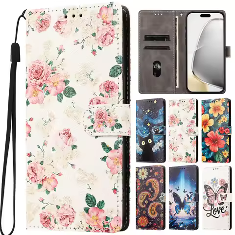 X8 Pro Max Wallet Case for Xiaomi Poco X8 Pro Max F8 F7 Ultra X7 M7 M6 X6 F6 X5 M5 X3 Pro Case Hibis