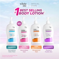 White Inc Body Lotion Alpha Glowhite | PDRN DNA Salmon | Glucowhite | TranexHya Body Lotion 400ml