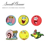 SpongeBob shoe charm 6-pack / Decorate your own Crocs now!