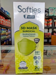 ready Masker Softies 3D Surgical Mask Ramadhan murah