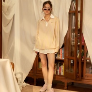 pink lavender จัดส่ง 20 JAN lookbooklookbook rugby top เสื้อแขนยาว