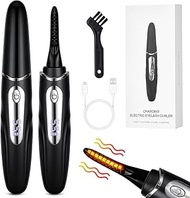 LOPHE Heated Eyelash Eyelashes, Professional Portable Electric Eyelash Flexible with Brush Adjustabl