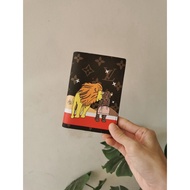 CODE O62T LV PASSPORT COVER IMPORTED PASSPORT WALLET HOLDER WALLET PREMIUM QUALITY FREE BOX