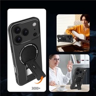 Suitable for iP17promax Phone Case Shock-resistant Bracket 17AIR/17PRO Magnetic Protection t3B70-10