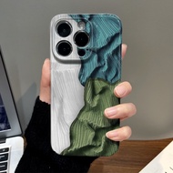 HIJAU Oppo Case A7 AX7 A5S AX5S A7N A11K A12 A12S Case Oppo A9 A5 A11 A11X F9 A7X Realme 2 U1 Soft C
