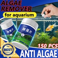 Algae Remover For Aquarium Aquarium Cleaner Algae Remover Tablet Fish Tank Fast Acting Water Cleaner