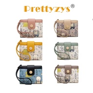 กระเป๋าสตางค์ Prettyzys（Forever Young ）🔥🔥🔥กระเป๋าสตางค์ผู้ญิง กระเป๋าสตางค์ใบสั้นสำหรับผู้หญิง WB22-194