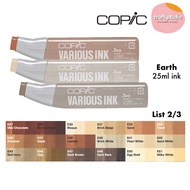 (2/3) Earth (E) Copic Various Ink Refill, Copic Refill