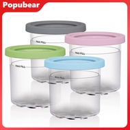 4Pcs Ice Cream Pints Cup Replacement for Cerami Breeze Containers Cups Compatible with NC299AM C300s